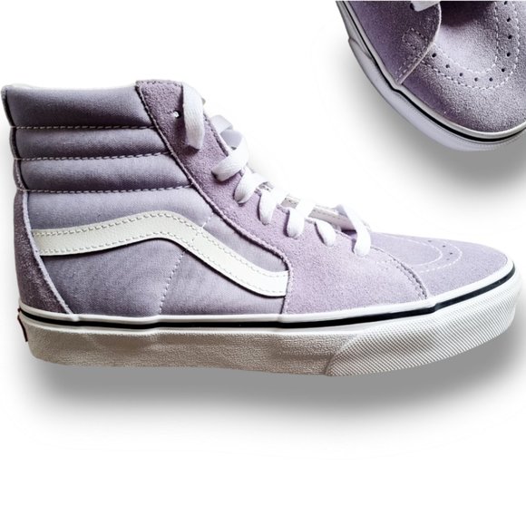 Vans SK8-HI in Languid Lavender + True White UK 5 EUR 38 Womens US 7.5 Mens US 6 - Picture 10 of 16